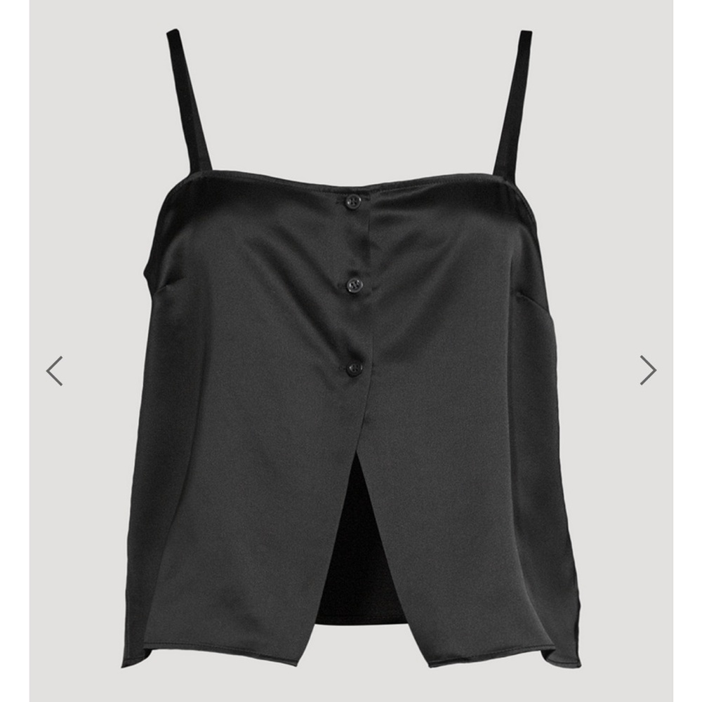 Frame the Silk Button Cami